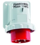 Plug for mouting 16A 5p 400V 6h IP67 - phase inverter