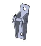 Simple mounting for Gas Strut ; Gas Spring Ø8mm