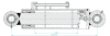 100.70.764  Ø35 L=1014/ Hydraulic cylinder