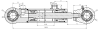 40.22.300  Ø25 L=510/ Hydraulic cylinder 
